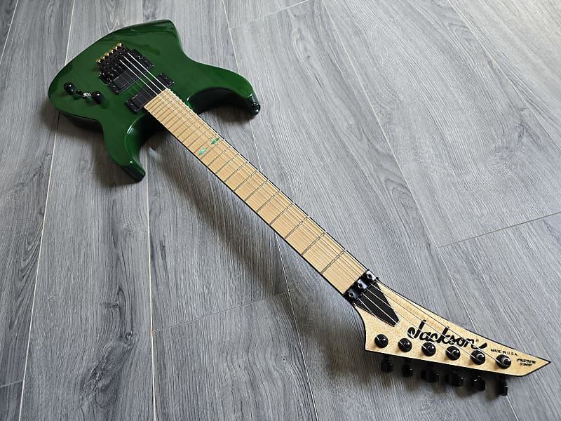 Jackson Custom Shop SL2H - Transparent Green