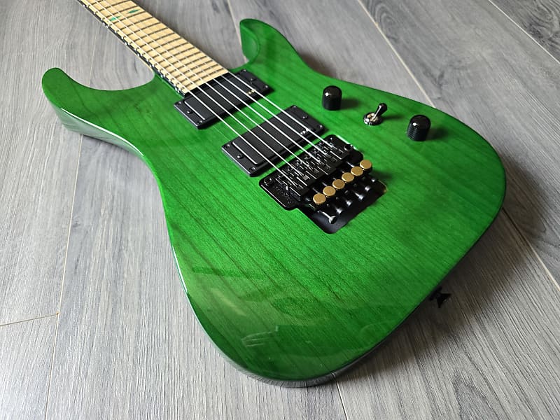Jackson Custom Shop SL2H - Transparent Green